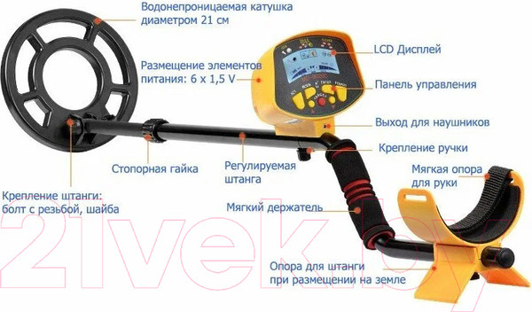 Изображение товара Металлоискатель Tianxun MD-9020C