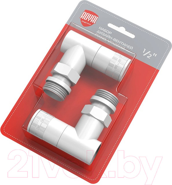 Изображение товара Комплект кранов для инженерного подключения Royal Thermo 1/2" RTE 56.0012