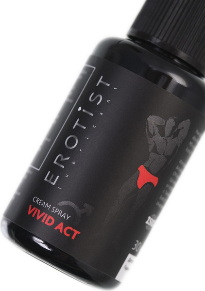 Изображение товара Спрей эротический Erotist Vivid Act Для повышения потенции и улучшения эрекции / 541438 (30мл)