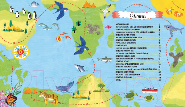 Изображение товара Энциклопедия Пешком в историю Куда идут пингвины: маршруты миграции животных (Тернер Т.)