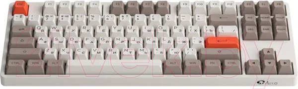 Изображение товара Клавиатура Akko 5087S Steam Engine RGB Hot Swap V3 Cream Yellow Switch / 300775