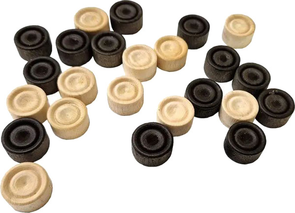 Изображение товара Набор фишек для настольной игры Partida Деревянные для нард / fish18