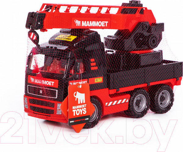 Изображение товара Кран игрушечный Полесье Mammoet с поворотной платформой / 56979