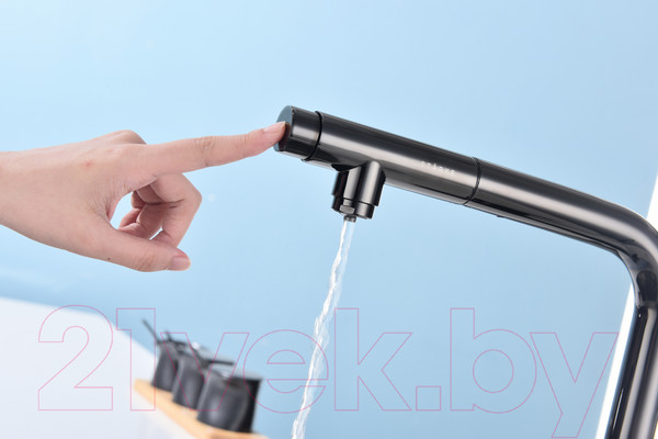 Изображение товара Смеситель Paulmark Viper Vi213105-GB (глянцевый черный)