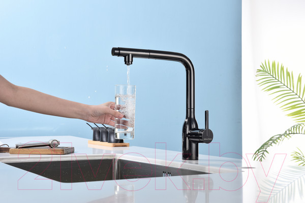 Изображение товара Смеситель Paulmark Viper Vi213105-GB (глянцевый черный)