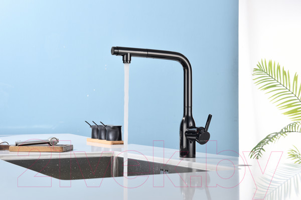 Изображение товара Смеситель Paulmark Viper Vi213105-GB (глянцевый черный)