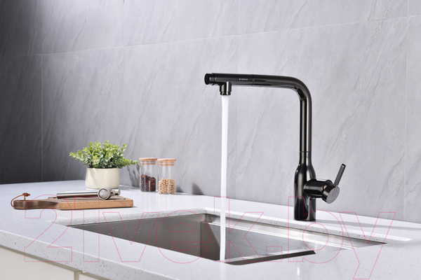 Изображение товара Смеситель Paulmark Viper Vi213105-GB (глянцевый черный)