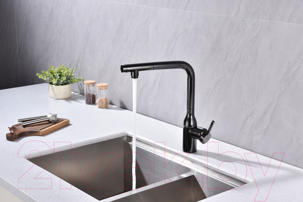 Изображение товара Смеситель Paulmark Viper Vi213105-GB (глянцевый черный)