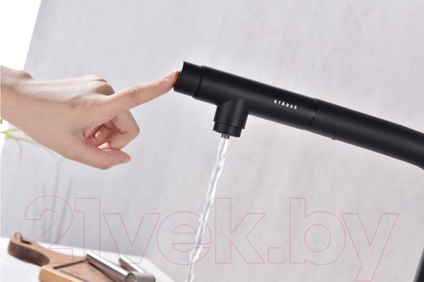 Изображение товара Смеситель Paulmark Urban Ur213104-401 (антрацит)