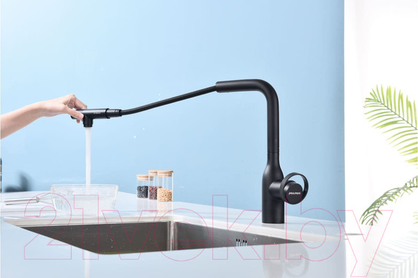 Изображение товара Смеситель Paulmark Urban Ur213104-401 (антрацит)