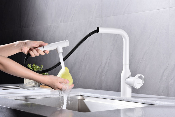 Изображение товара Смеситель Paulmark Urban Ur213104-431 (белый матовый)