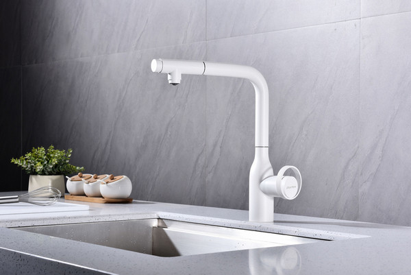 Изображение товара Смеситель Paulmark Urban Ur213104-431 (белый матовый)