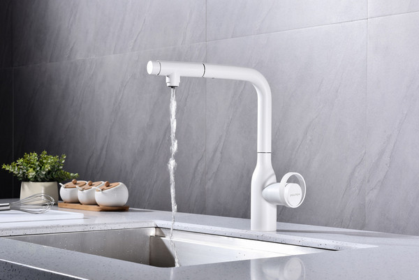 Изображение товара Смеситель Paulmark Urban Ur213104-431 (белый матовый)