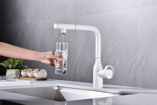 Изображение товара Смеситель Paulmark Urban Ur213104-431 (белый матовый)