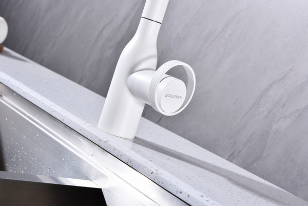 Изображение товара Смеситель Paulmark Urban Ur213104-431 (белый матовый)