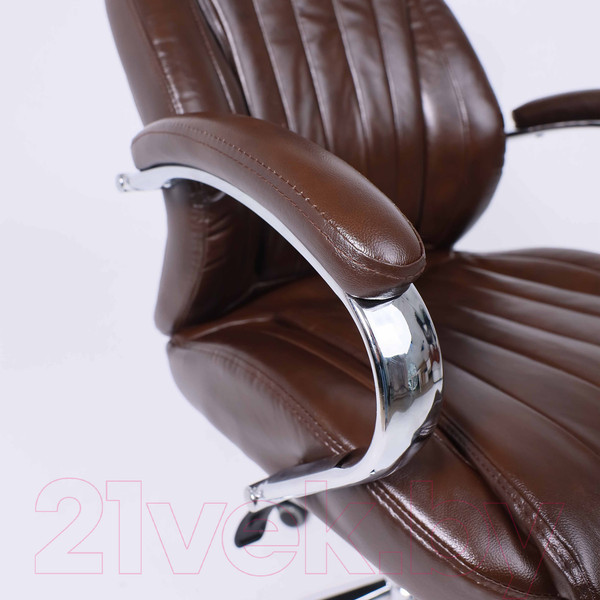 Изображение товара Кресло офисное AksHome Mastif (натуральная кожа, коричневый)