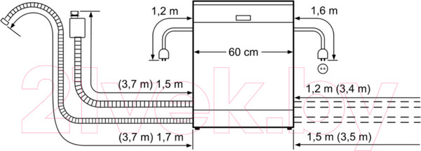 Изображение товара Посудомоечная машина Siemens SN615X03EE