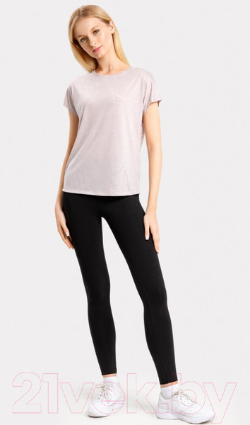 Изображение товара Футболка Mark Formelle 302637 (р.164/170-88-94, линии на бежевом)