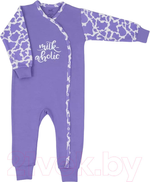 Изображение товара Комбинезон для малышей Rant Milk-Aholic / 1281 (Violet, р.56)