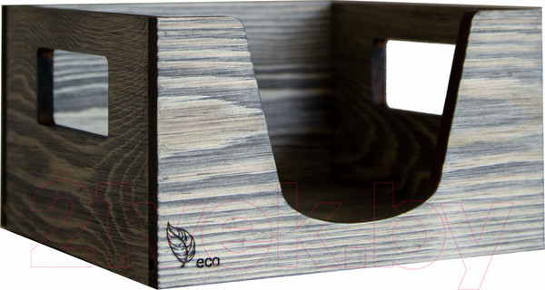 Изображение товара Салфетница Yulisa AG-00057 (дерево/черный)