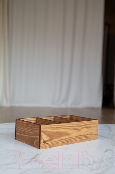 Изображение товара Органайзер для чайных пакетиков Yulisa AG-00066 (коричневый)