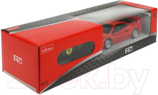 Изображение товара Радиоуправляемая игрушка Rastar Ferrari F40 / 78800-RASTAR (красный)