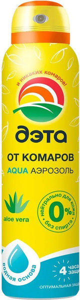 Изображение товара Спрей от насекомых Дэта От комаров (150мл)