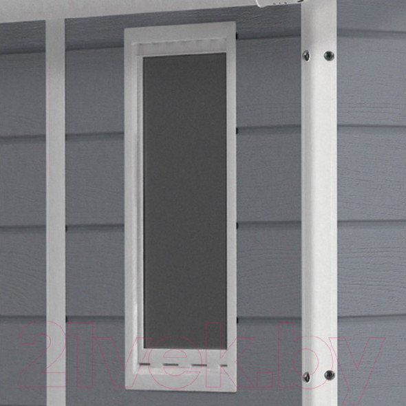 Изображение товара Сарай из пластика Keter Manor 6x8 DD / 230448 (серый)