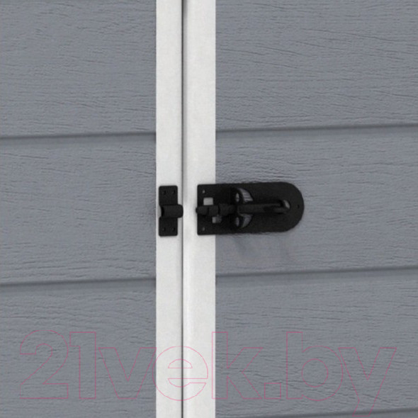 Изображение товара Сарай из пластика Keter Manor 6x8 DD / 230448 (серый)