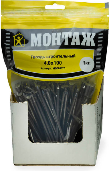 Изображение товара Гвоздь строительный Монтаж MD001123