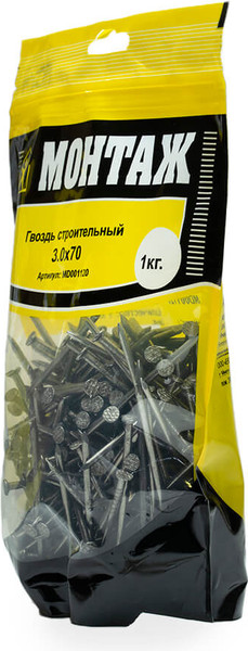 Изображение товара Гвоздь строительный Монтаж MD001120