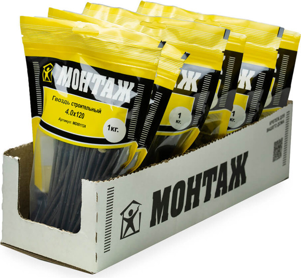 Изображение товара Гвоздь строительный Монтаж MD001124
