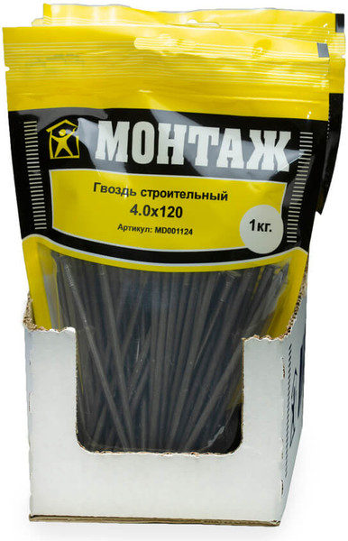 Изображение товара Гвоздь строительный Монтаж MD001124