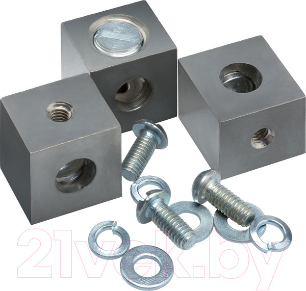 Изображение товара Набор кабельных зажимов для выключателя автоматического КЭАЗ OptiMat E100-16..50А-УХЛ3 / 100015 (3шт)