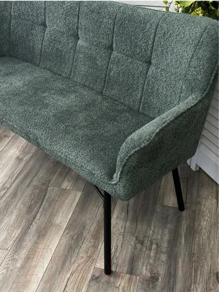 Изображение товара Скамья кухонная мягкая M-City Bergamo / 624M05233 (UF998-11 малахит)