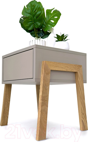 Изображение товара Прикроватная тумба Crafto Мунк 05 44x40x50 (латте)