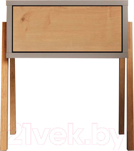 Изображение товара Прикроватная тумба Crafto Мунк 06 44x40x50 (латте дуб)