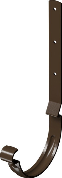 Изображение товара Кронштейн желоба Docke Stal Premium длинный D125 PVKD-1004 (каштан 8017)