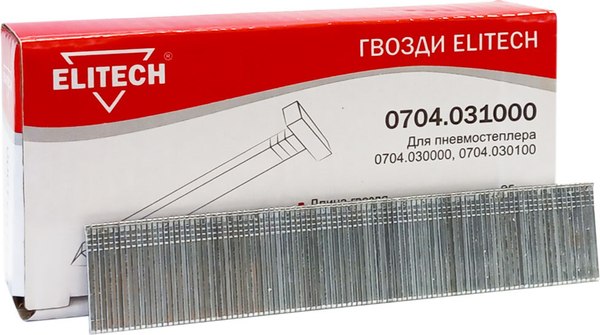Изображение товара Гвозди для пистолета Elitech 0704.031000 (5000шт)