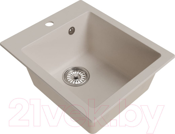 Изображение товара Мойка кухонная Mixline ML-GM14 551906 (белый)