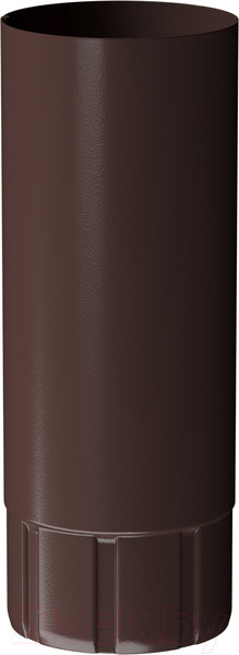 Изображение товара Труба водосточная Docke Stal Premium D90 PVTV-1050 (3м, шоколад 8019)