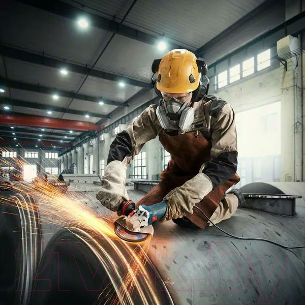 Изображение товара Профессиональная угловая шлифмашина Bosch GWS 12-125 S (0.601.3A6.020)