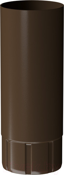 Изображение товара Труба водосточная Docke Stal Premium D90 PVTV-1004 (3м, каштан 8017)