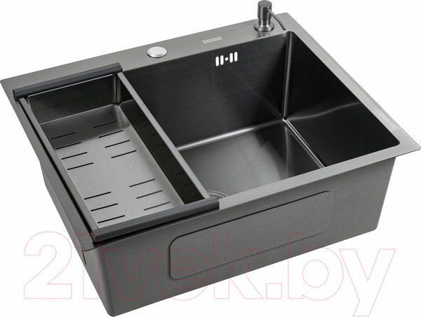 Изображение товара Мойка кухонная Futur FK 5050 B Eco Nano (черный нано)