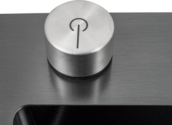 Изображение товара Мойка кухонная Futur FK 6050 Embossing B Eco (черный нано)