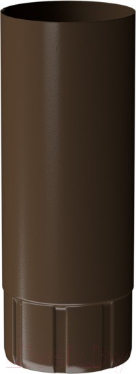 Изображение товара Труба водосточная Docke Stal Premium D90 PVTK-1004 (1м, каштан 8017)