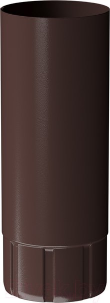 Изображение товара Труба водосточная Docke Stal Premium D90 PVTK-1050 (1м, шоколад 8019)