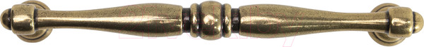 Изображение товара Ручка для мебели AKS Eva-128 (античная латунь)