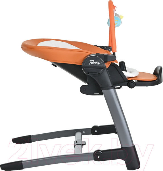 Изображение товара Стульчик для кормления Pituso Triola 3 в 1 / SG116 (Black Frame/Orange)