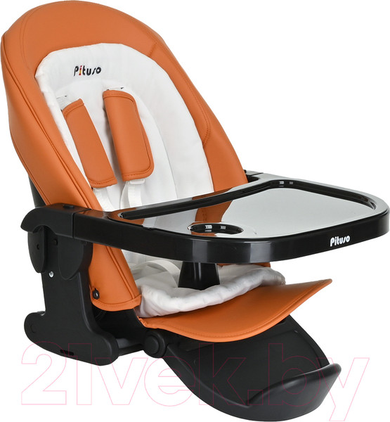 Изображение товара Стульчик для кормления Pituso Triola 3 в 1 / SG116 (Black Frame/Orange)